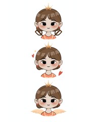 The best mothers in all professions for mother's day. Perfect for asset collections, images, icon collections, etc.