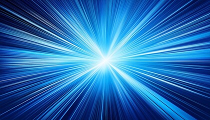 blue comic background with bold energy streaks and halftone overlays