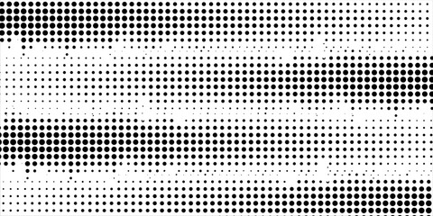 Wave halftone pattern. Halftone dots background. Vector. modern