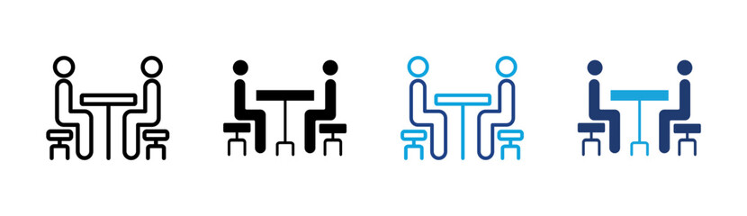 Fototapeta premium Consulting Icon