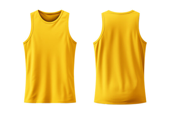 fashion color undershirt isolated on white