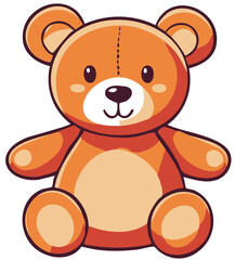 Obraz premium teddy bear with a heart