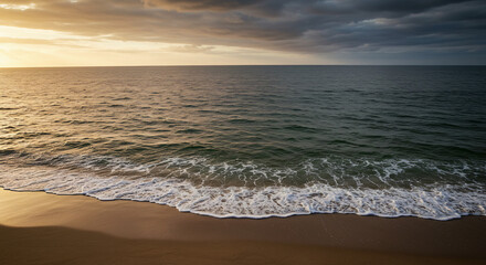 Fototapeta premium sunset on the beach