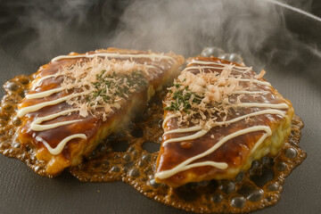 ホットプレートで作る本格お好み焼き