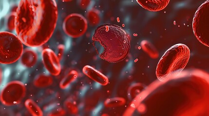 Fototapeta premium Diabetes Complications: Unveiling the Health Risks and Long - Term Consequences