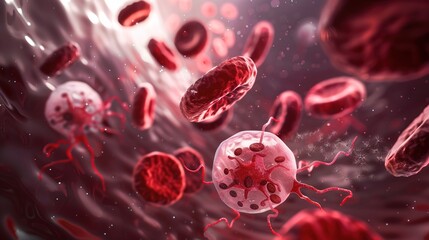 Fototapeta premium Diabetes Complications: Unveiling the Health Risks and Long - Term Consequences
