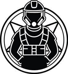 National explosive ordnance disposal silhouette Vector Designs 20