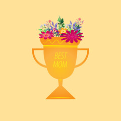 A tribute in vector form to the love that shapes us—Happy Mother’s Day.