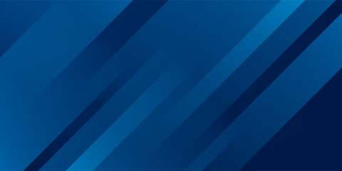Obraz premium modern blue abstract background with elegant bright diagonal lines