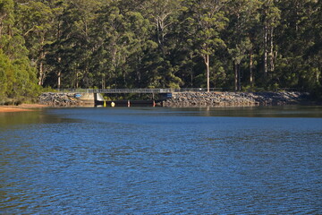 Big Brook Dam at Pemberton, Western Australia, Australia

