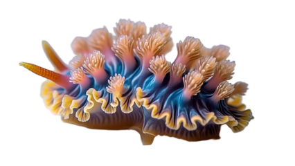 nudibranch sea slug with soft frilly
