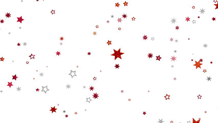 Festive background with red, gray stars. Perfect for holidays, celebrations, and more.
