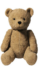 Vintage teddy bear, worn, neutral color