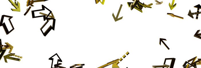 Abstract Brown Arrows Background