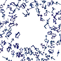 Abstract Gold Arrows Background