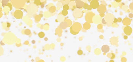 Abstract background with soft, golden circles. Perfect for celebratory designs.