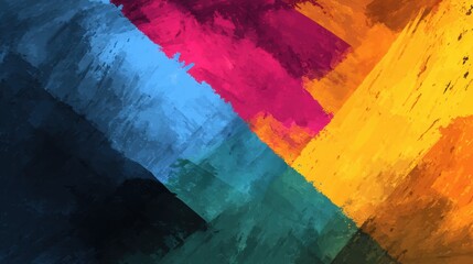 Vibrant brushstroke pattern in bold colors abstract painting style dynamic artistic expression for modern design and creative backgrounds with artistic flair
