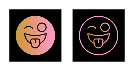 Zany Face Icon Design