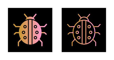 Lady Beetle Icon Design