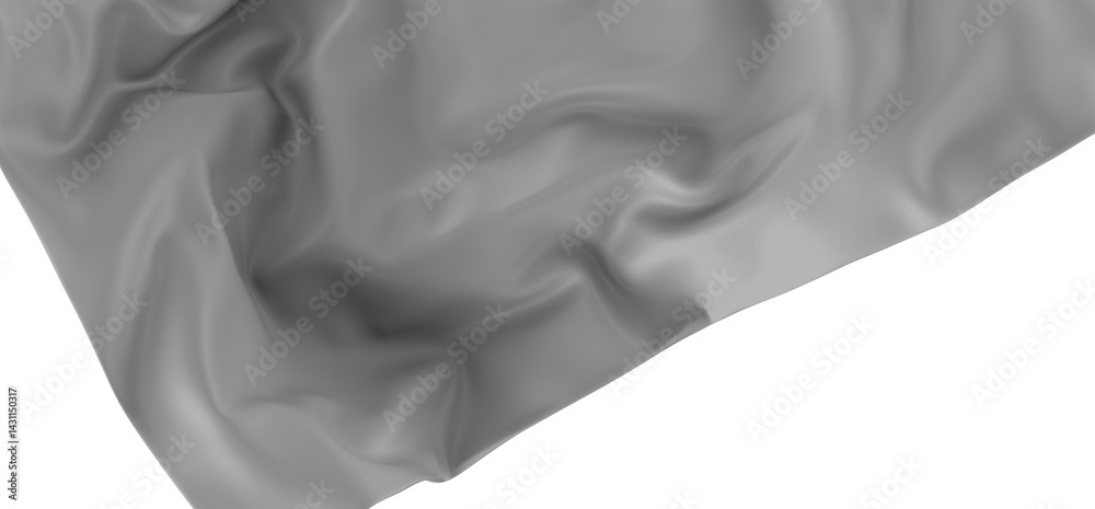 Aufkleber Abstract white liquid splash with a dynamic and smooth flowing texture, perfect for creating a modern and minimalist background.
