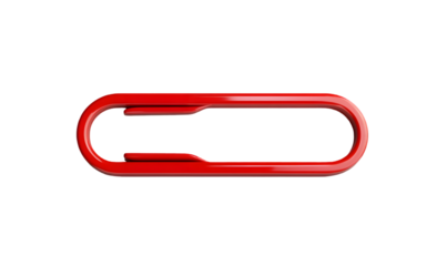 Red Oval Shaped Link