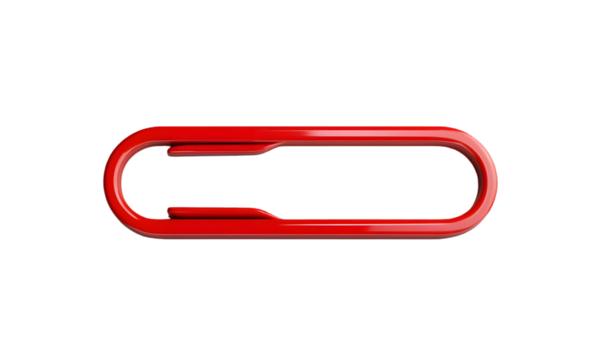 Red Oval Shaped Link