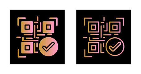 Barcode Verification Icon Design