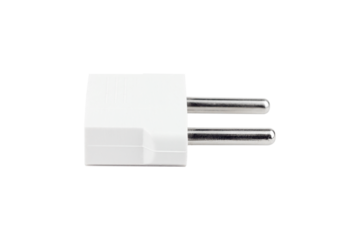 adapter for American outlet, plug adapter isolated from background