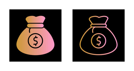 Money Bag Icon Design