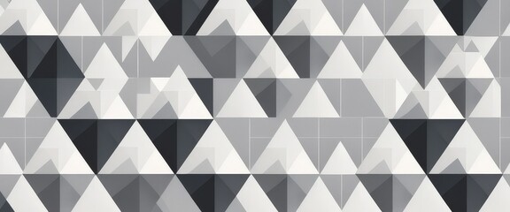 A vibrant pattern of interlocking triangles in various colors, creating a dynamic geometric design that adds depth and visual interest to any surface.