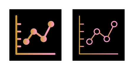 Business Graph Icon Design