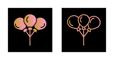 Balloons Icon Design