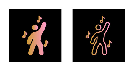 Music and Dance Icon Design