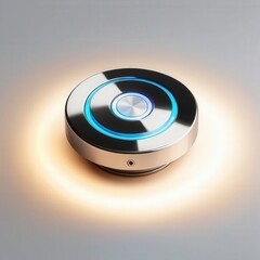 A warm, glowing wall sconce illuminates a cozy room, casting soft shadows and enhancing the inviting atmosphere with its elegant design.