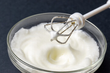 Beat an egg white
