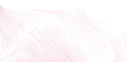 Elegant pink and white abstract background with flowing lines and swirls. Perfect for websites, presentations, and more.