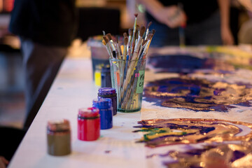 artist paint brushes