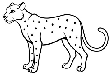 Wild Cheetah Stroke Design