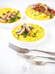 Easy Cereal and Vegetable Recipes for a Healthy Lunch. Diet Plan for Dieting.
