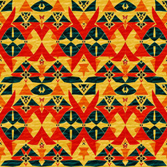 Boho Ethnic Seamless Design for Fabric & Decor