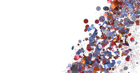 Celebrate with this vibrant confetti explosion! Perfect for party invitations, banners, and festive designs. Download now!