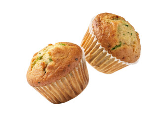 Freshly baked muffins are delightful treat perfect for any occasion with their soft texture and rich flavor