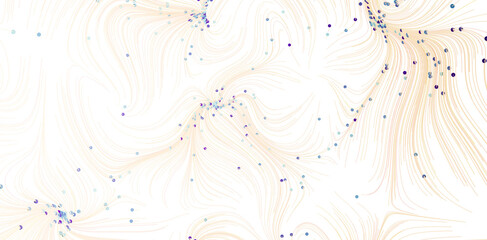 Beautiful abstract background with swirling lines and colorful glitter. Perfect for websites, presentations, and more!