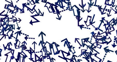 Green Arrows Background