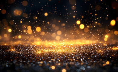 Naklejka premium Festive golden background. Abstract gold luxury background. 