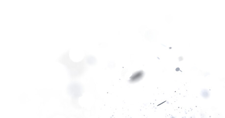 Abstract background of white dust particles floating in air. Perfect for overlay or background.