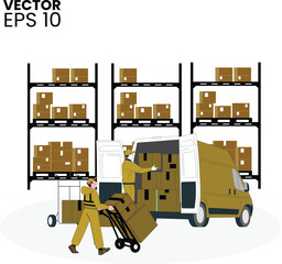 forklift truck and forklifter