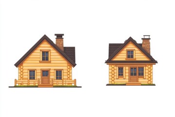 house made from matches