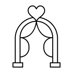 Wedding Arch vector, pixel perfect, illustrator file 
