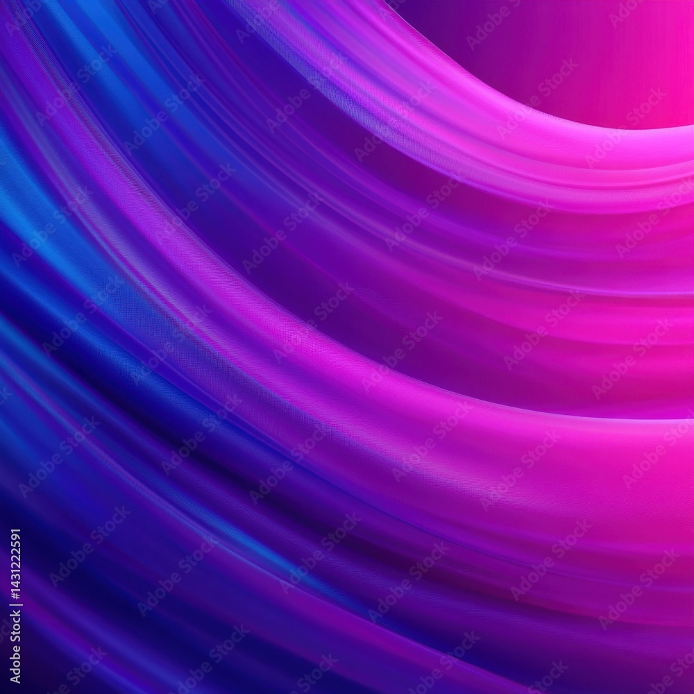 Poster vibrant abstract wave of fluid color blending with smooth transitions and dynamic flow creating a mo